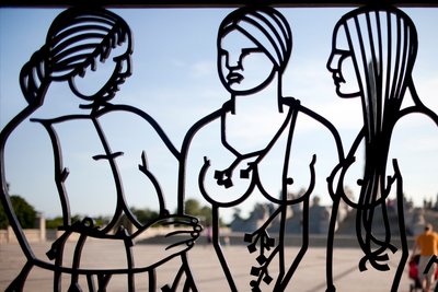 Entrance Gate to the Sculpture Park, (detail) by Gustav Vigeland